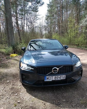 Volvo S60 cena 144900 przebieg: 20000, rok produkcji 2021 z Otwock małe 379